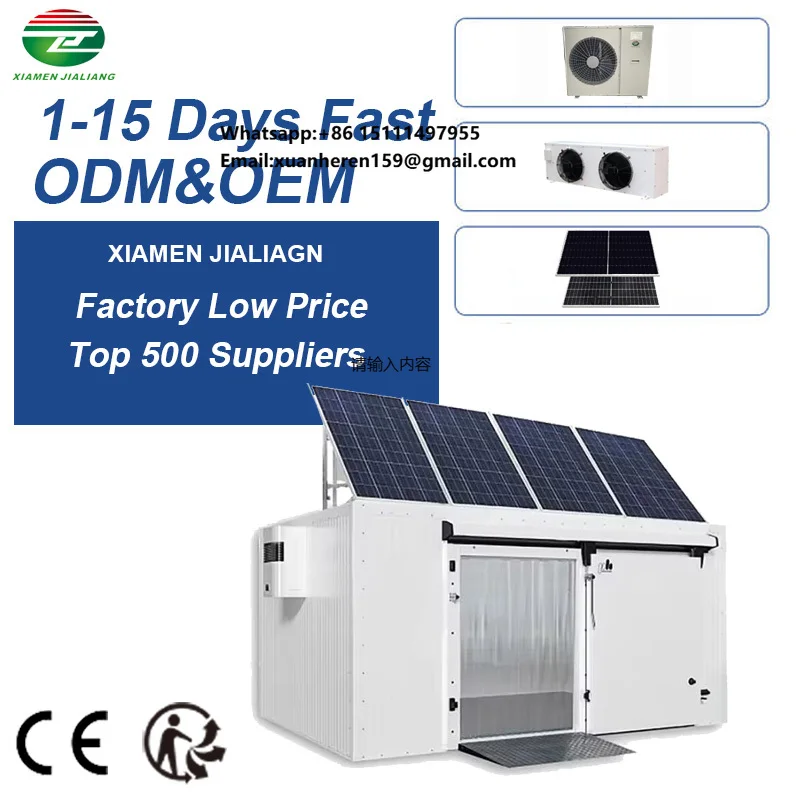 

Mobile Solar Cold Room for Farms Fishing Boat Solar Seafood Storage Solar Powered Cold Room Walk-in Cold Room