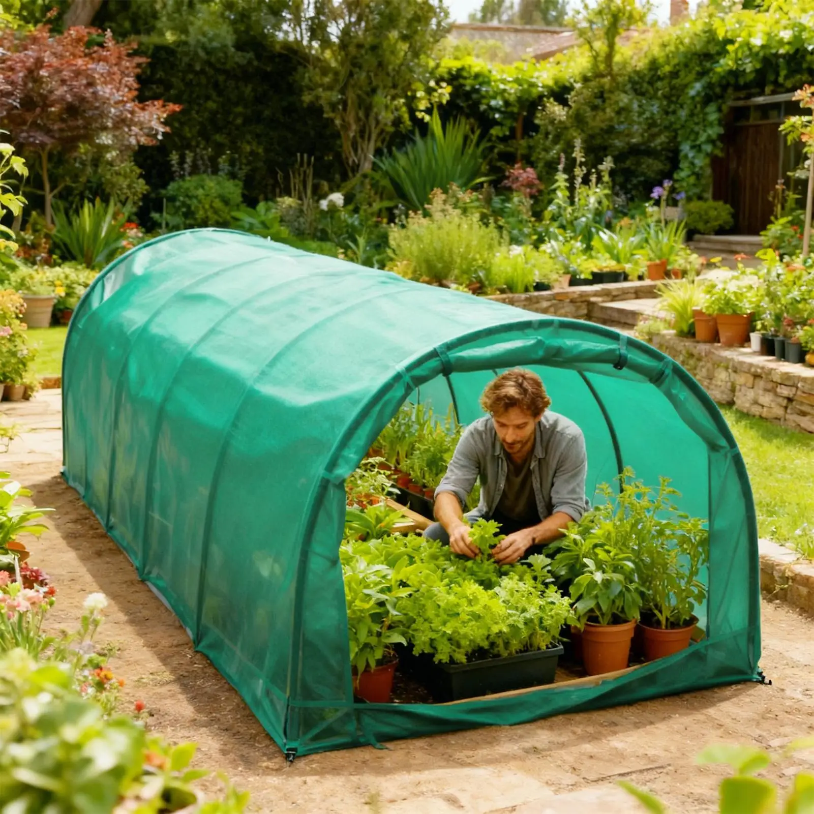 

Толстое одеяло для защиты от мороза, зимнее одеяло для защиты от холода и овощей, закрывающее нетканое одеяло для защиты от мороза