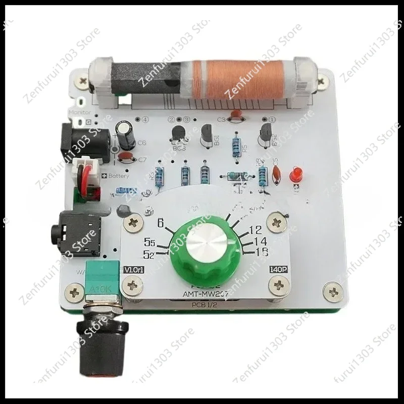 

Radio Transmitter Crystal DIY Circuit Board
