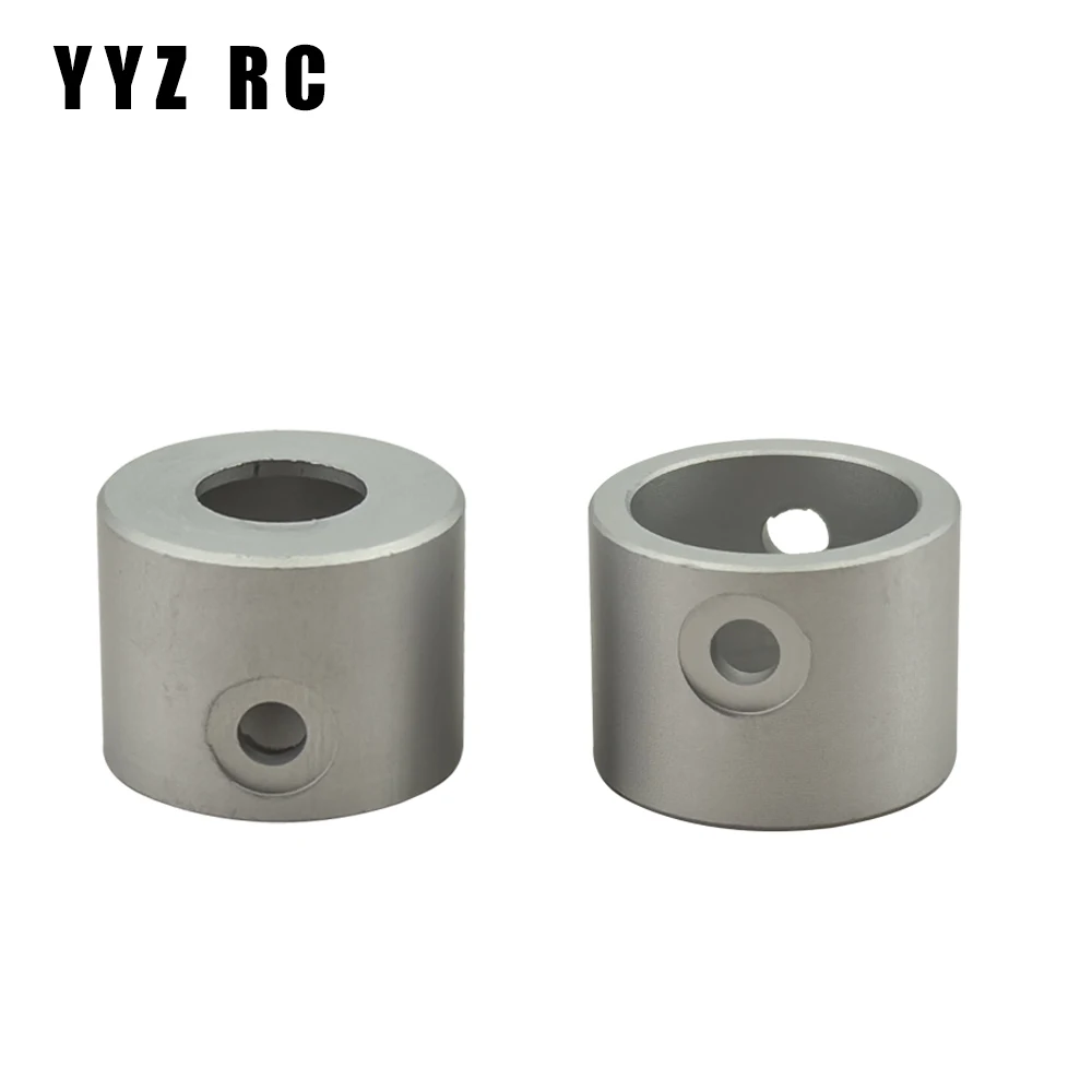 Aluminum Rear Axle Tube Cap Metal For Axial Scx10 Pro Upgrade Parts Remote Control Rc Crawler Car Accessories 1/10 Scale Toys