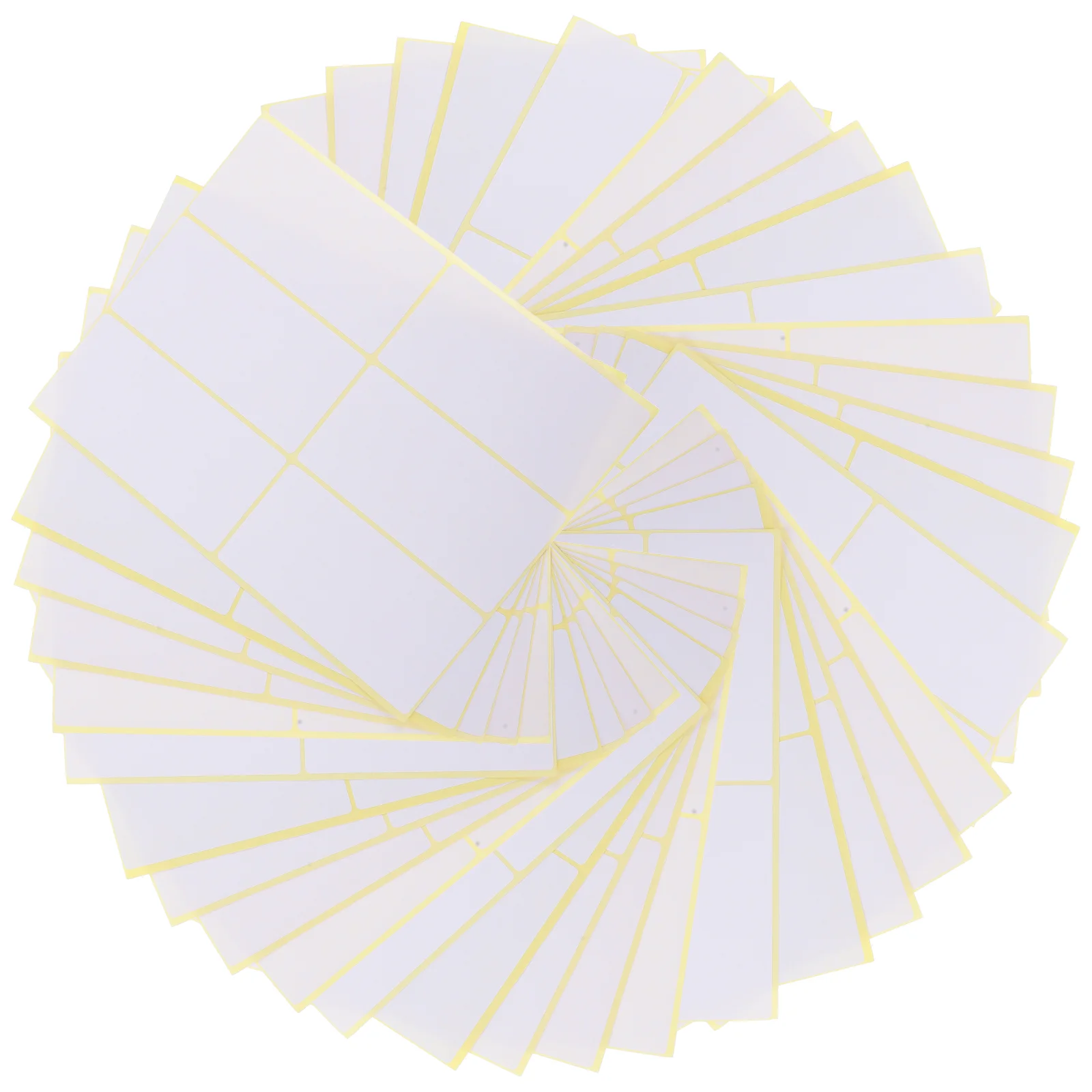Removable Stickers Labels for Printer Tag Multipurpose Writable Copper Plate Classified
