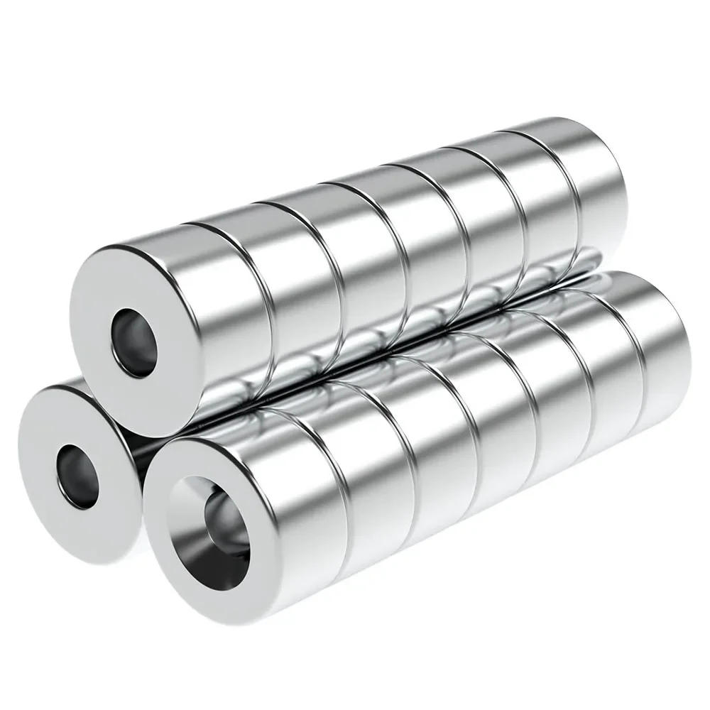 20x10-6mm N35 Super Strong Neodymium Magnet Round with holes NdfeB Powerful Permanent Magnetic imanes Refrigerator Magnets