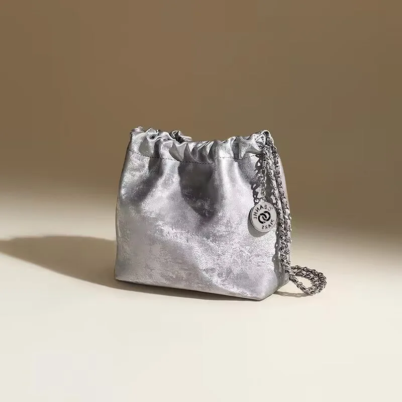 

Faionable Buet Bag, женская новая сумка через плечо из натуральной кожи, легкая роскошная цепочка, высококачественная женская сумочка