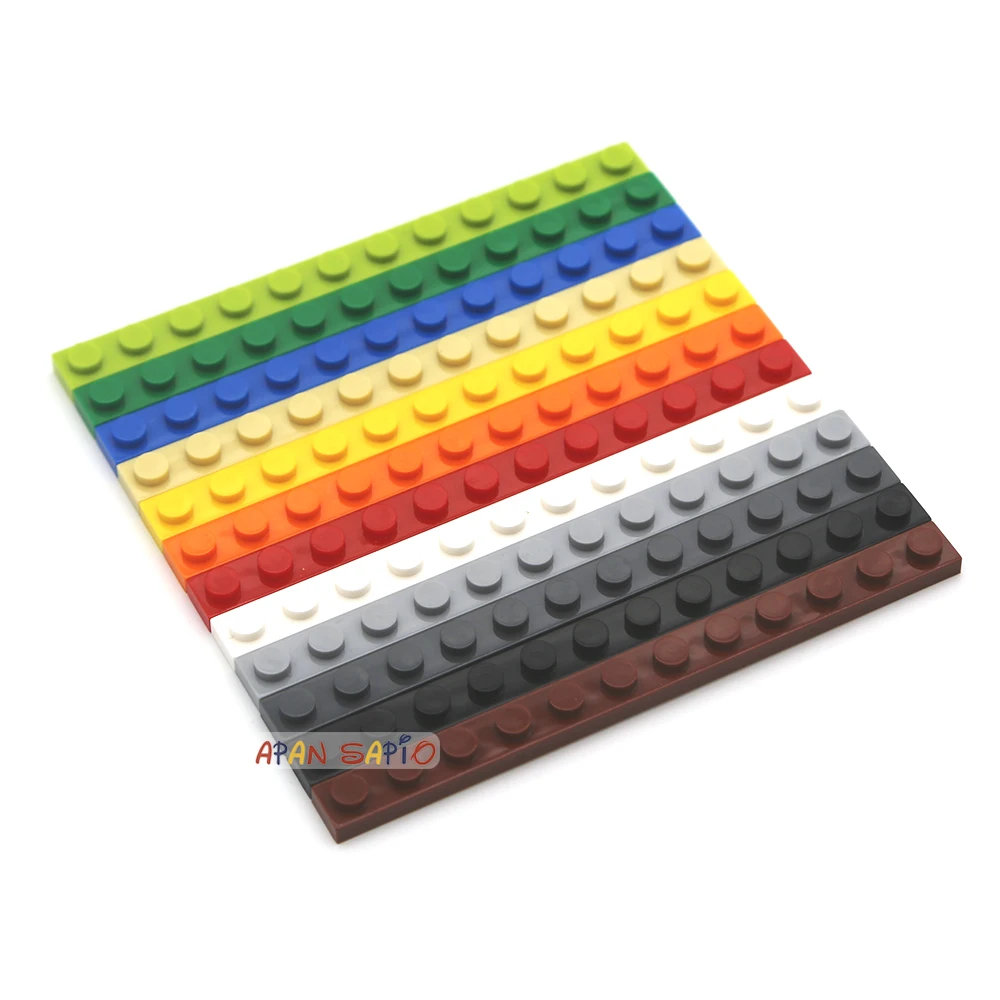 

100pcs 1x12 Dots DIY Building Blocks Thin Figures Bricks Educational Creative Size Compatible With 60478 Toys for Children