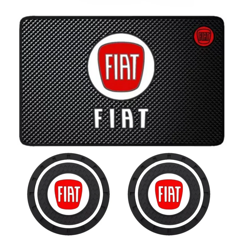 Car Dashboard Non Slip Grips Sticky Pad Phone Holders Mat for FIAT 500 Grande Punto Tipo Stilo UNO Bravo Panda Freemont Strada