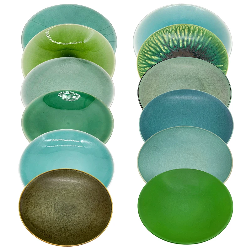 300ml New Art Glaze Blue Green Series Matte Blue Glaze Electric Kiln Firing of Ru Kiln Glaze Material Copper Green Ceramic Glaze