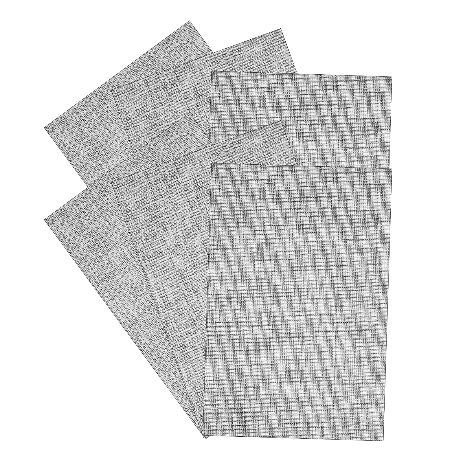

6pcs Pvc Cup Heat Insulation Table Placemat Dining Table Mat Desktop Cup Mat For Office Home Kitchen Placemats
