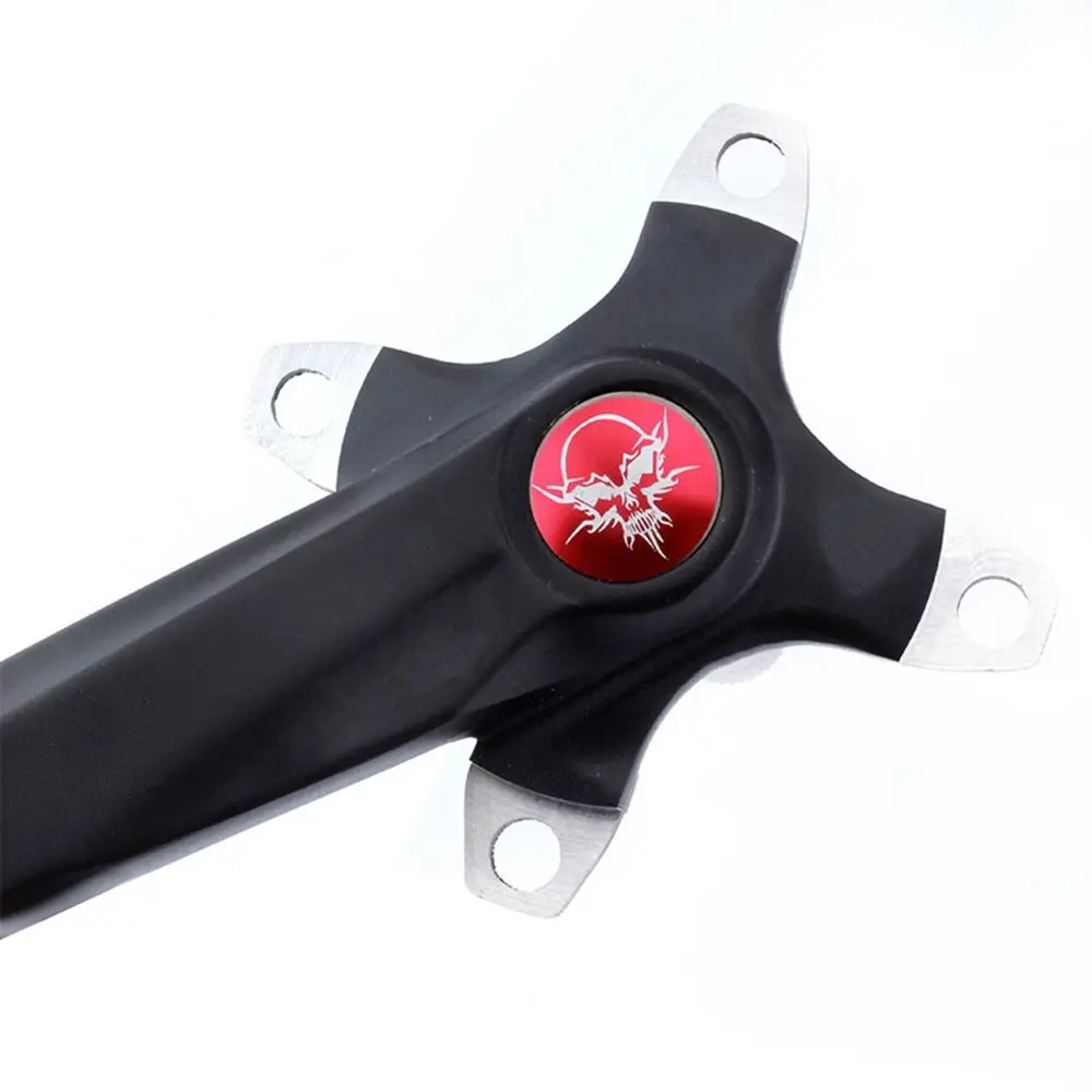 MUQZI Bicycle Teeth Plate Crank Cover Road Mountain Bike MTB Foldable Bicycle One Hollow Disc Cover Alloy Waterproof Dust-Proof