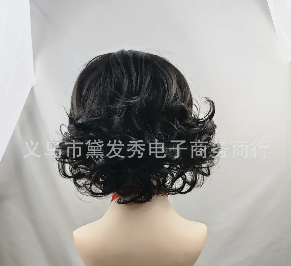 New Anime Wig Snow White COS High Temperature Silk Fiber Hair Set Role Playing Party Hair Set Manufacturer