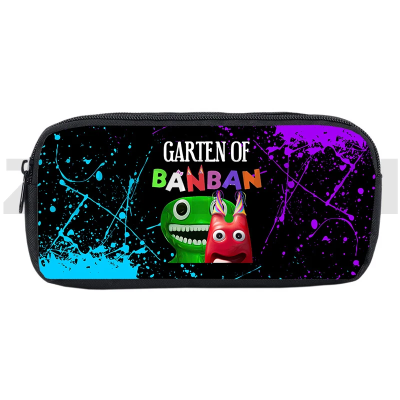 

2023 New 3D Garten of BanBan 2 Pencil Case Makeup Bag Women Cosmetic Bag Zipper Storage School Supplies Children Kawaii Pen Bag