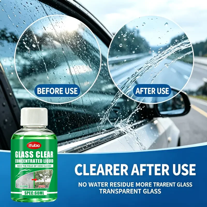 น้ำยาทำความสะอาดกระจกรถยนต์ IF - Glass Cleaner Streak บทวิจารณ์และราคา