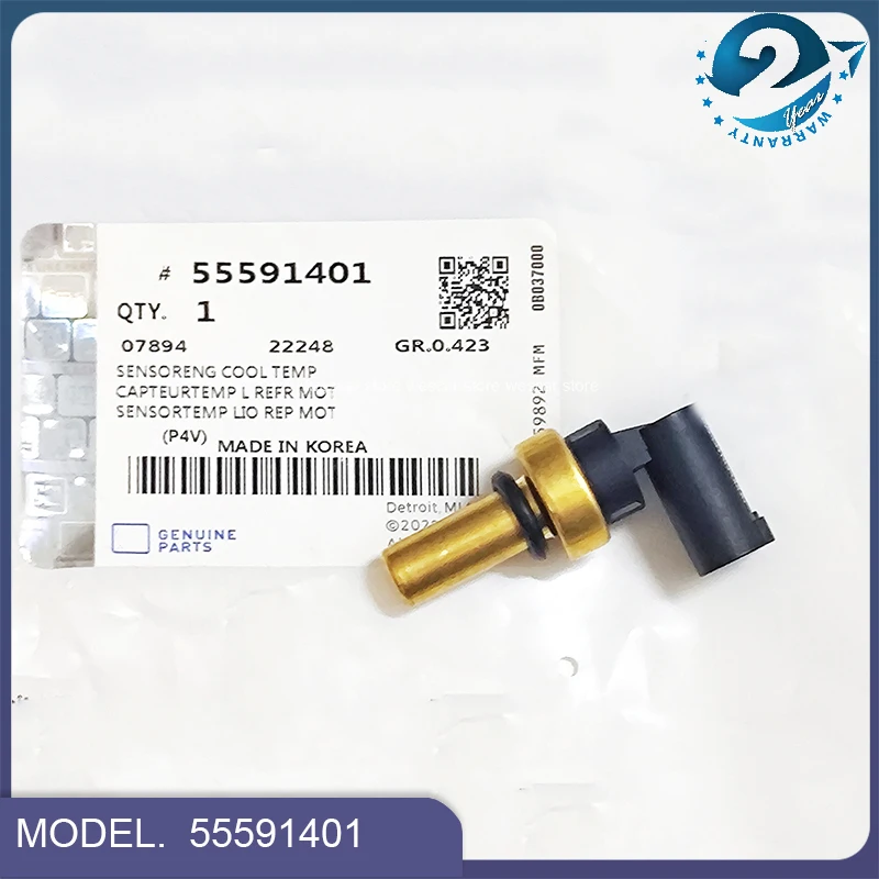 1szt Czujnik temperatury płynu chłodzącego silnik do Chevrolet Cruze Astra Sonic Trax Encore Cadillac 2011-2014 55591401 2134688 55353807