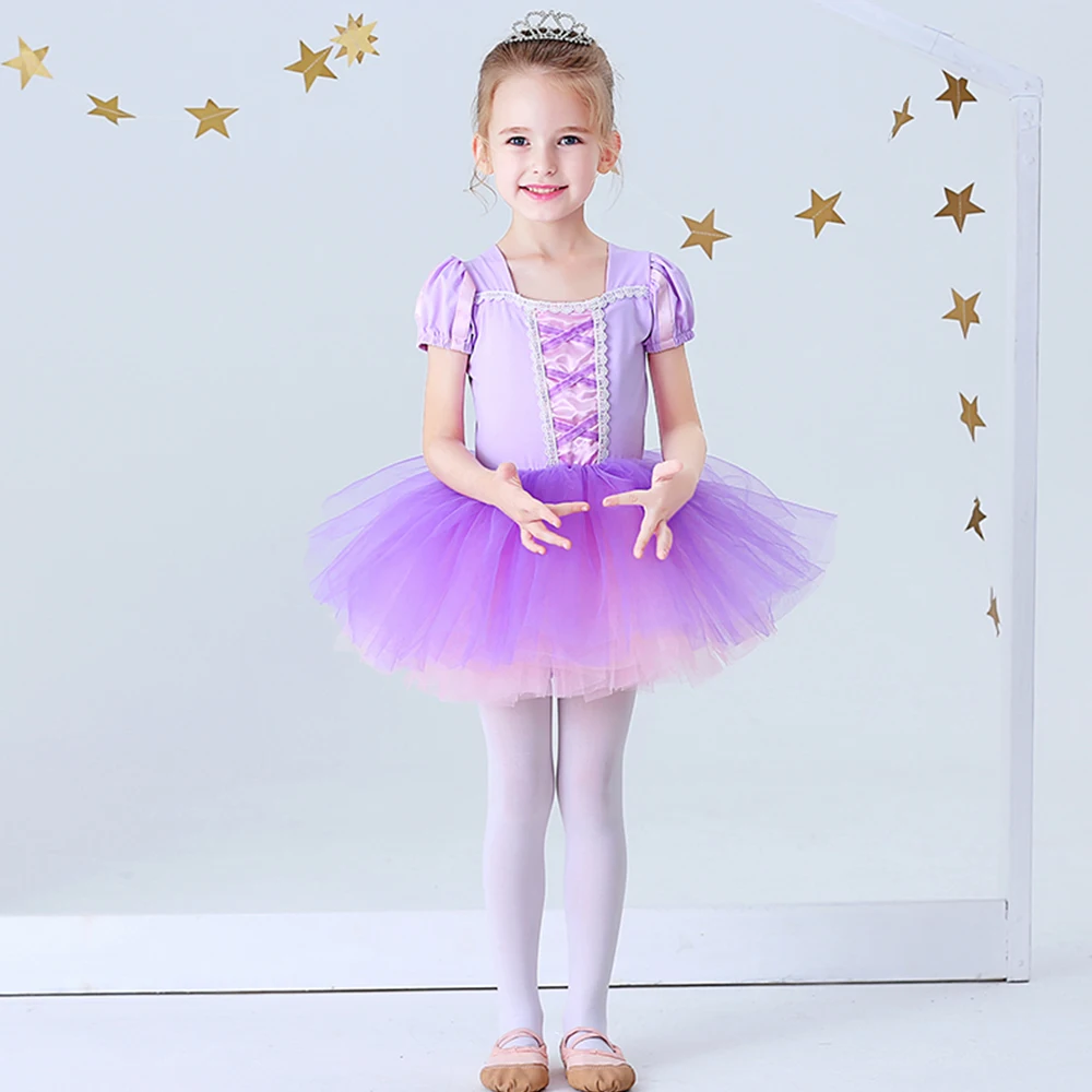 女の子の誕生日パーティーファンシー妖精就学前プリンセスエルザ子供服パーティードレスベビーバレエチュチュ子供ドレス