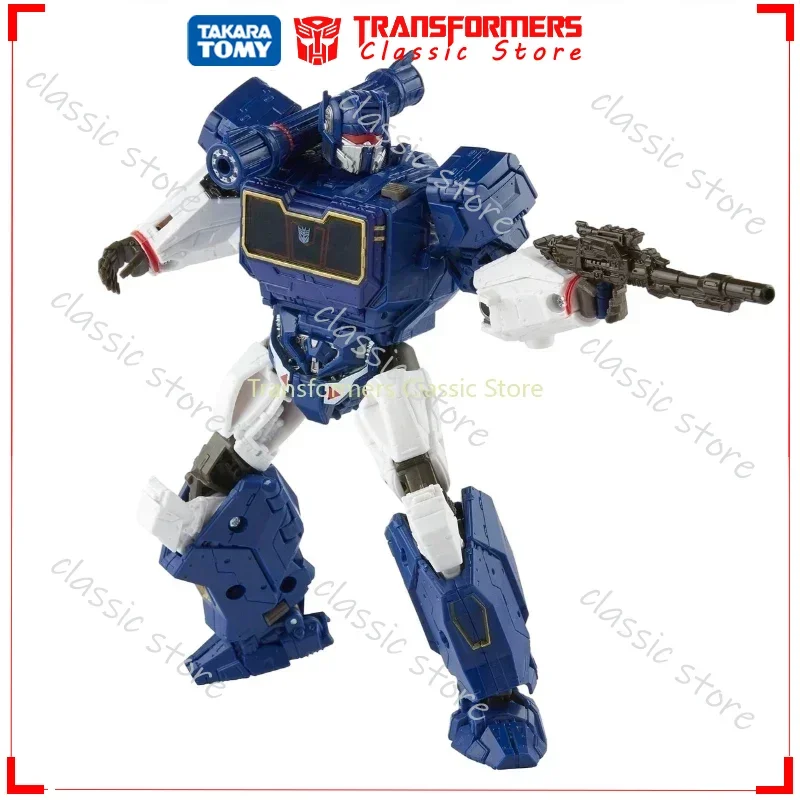 Takara Tomy-figuras de acción de Transformers, muñecos clásicos de la serie de estudio Voyage Class, SS-83, Soundwave, Cybertron, Autobots, en Stock