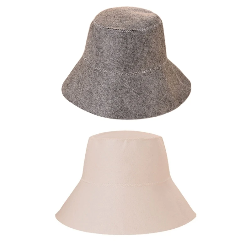 Felt Hats Felt Shower Fine Craftsmanship Absorbent Caps for Men and Women Stay Dry and Stylish Sauna Hat for Dropship