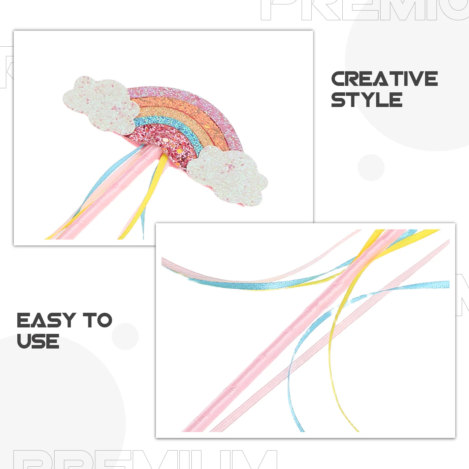 Rainbow Fairy For Kids Princess Dress Up Party Favors Princess Wand Party Favors Sparkling Costume Accessories Role Play