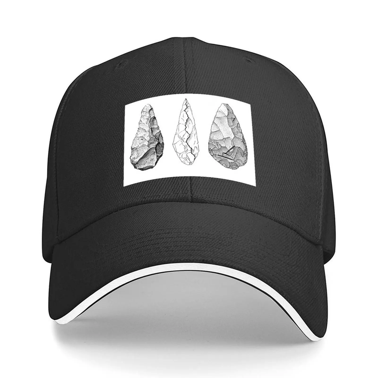 

Oldowan Hand-Axe, Lower Paleolithic Period, pre-historic, Baseball Cap |-F-| Dropshipping New In Hat Thermal Visor Male Women's