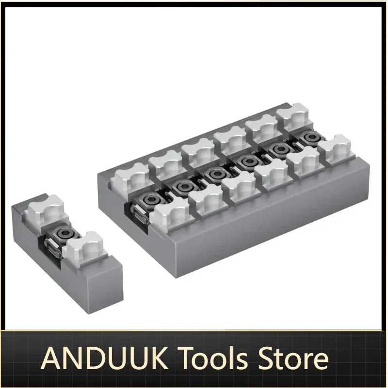 

OK Vise Clamps CNC Milling Machine Accessories Precision Pneumatic OK Vise CNC Parts Clamps 5 Axis Small Vise