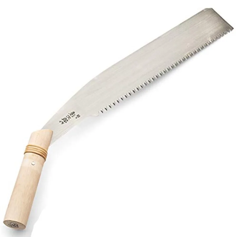 

Japanense Crosscut Saw Angled Timber Branch and Log Saw Fast Cutting Japanese Style Teeth Progressive Deep Tooth Pattern Quick