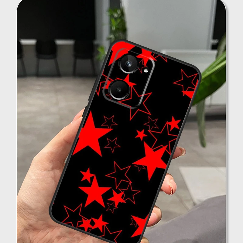 Y2k Star Element Case For Realme 15 13 12 10 11 14 Pro Plus GT6 GT7 C55 C15 C35 C33 C61 C65 C67 C53 C71 C75 #6