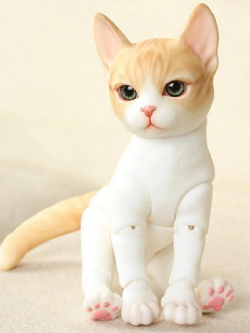 

SD BJD popovy doll 1/8 cat A birthday present High Quality Articulated puppet Toys gift Dolly Model nude Collection