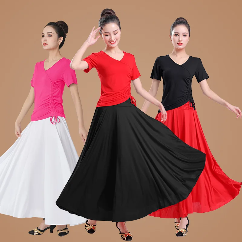 Standard Ballsaal Praxis Latin Tanz kleid für Frauen benutzer definierte Quaste Kleid Cha Cha Tango Erwachsenen Bühne profession elle Kleidung