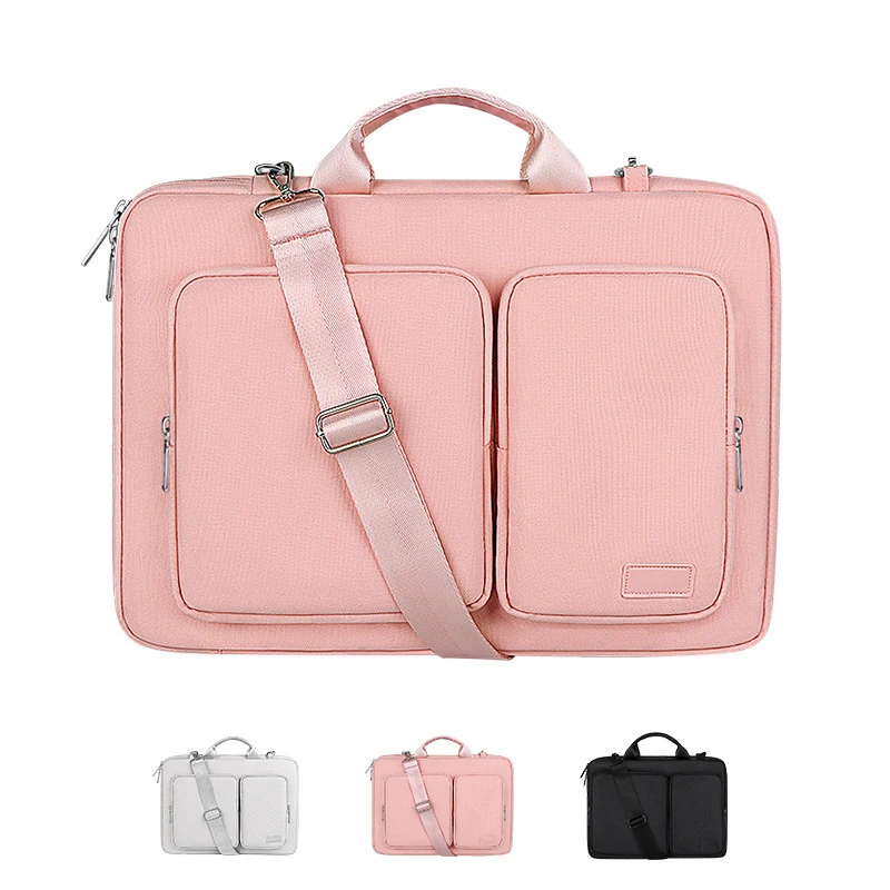 15.6 inch Laptop Shoulder Bag Casual Computer Messenger Bag Laptop Handbag Computer Crossbody Bag