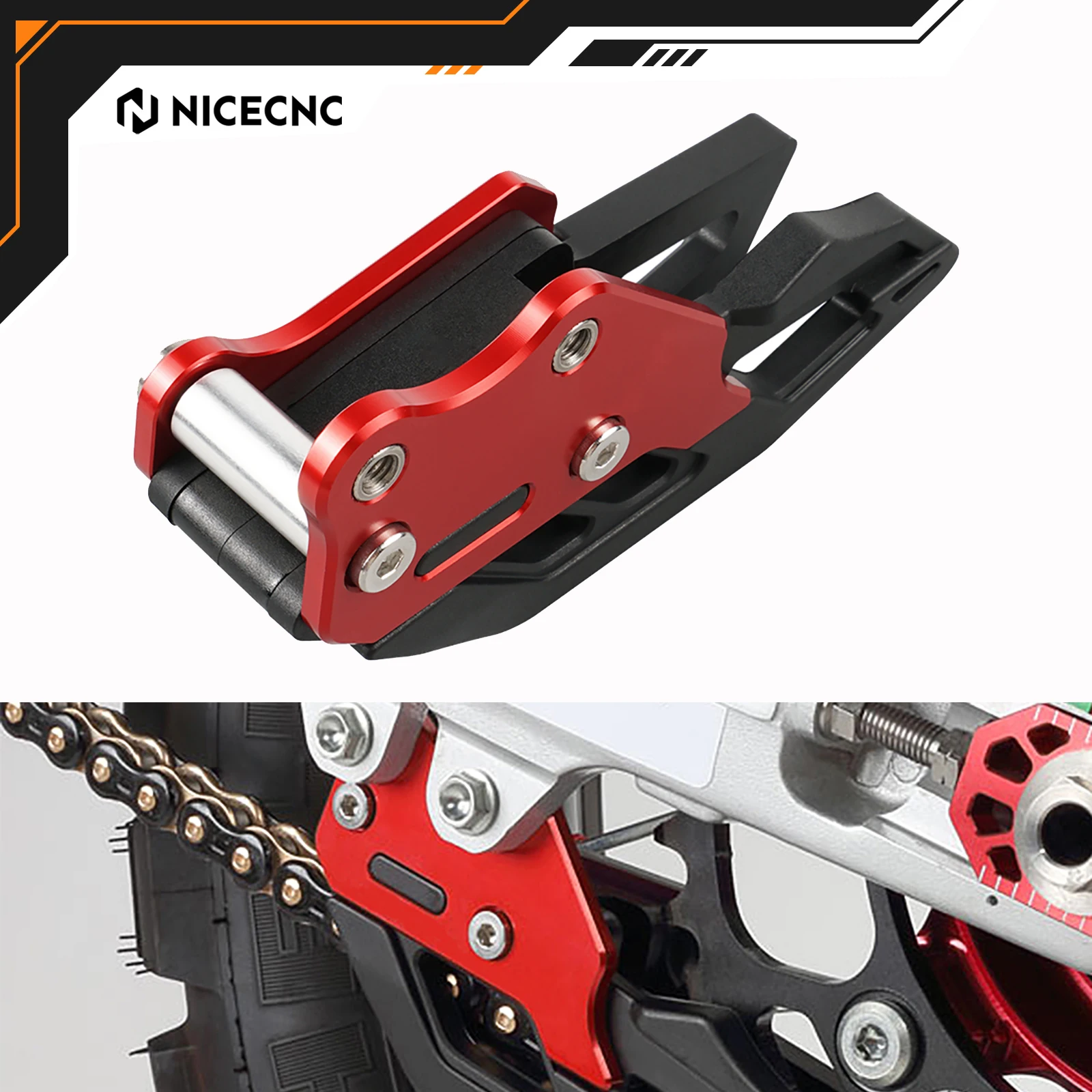 

NICECNC For Honda CRF250L CRF250M 2012-2021 CRF300L 2021-2022 CRF250 RALLY 2018-2021 Chain Guide Guard Motorcycle Accessories