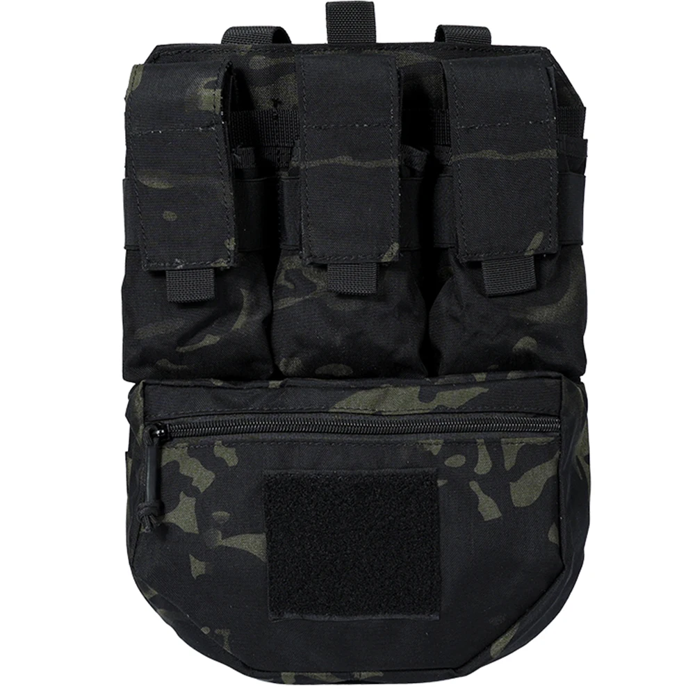 SINAIRSOFT Tactische Assault Back Panel Bag MOLLE Plate Carrier Pouch voor jacht Airsoft Vest Plate Carrier Accessoires