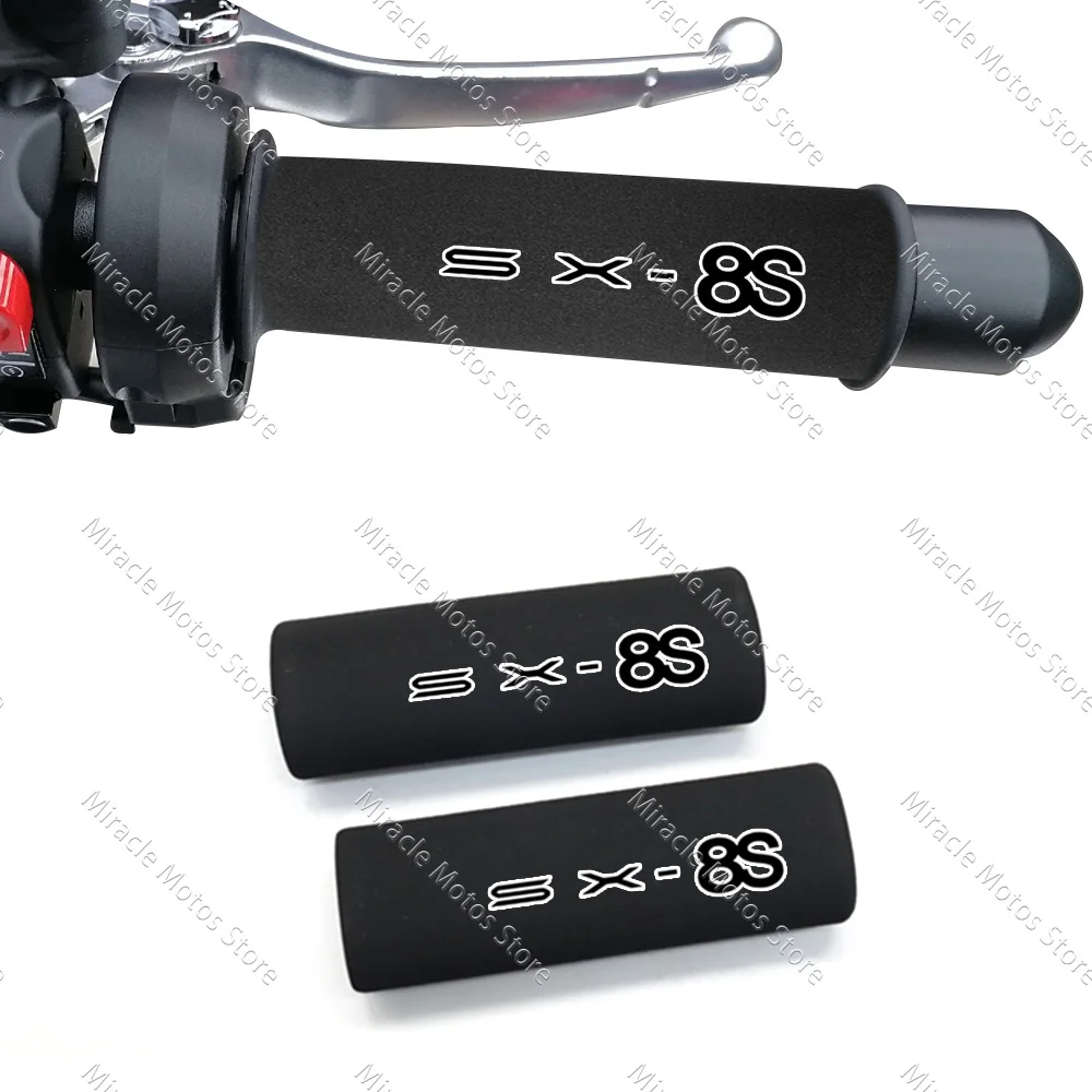 Universal anti vibration foam handlebar grips for GSX 8S GSX8S GSX 8S motorcycles Handlebar grips