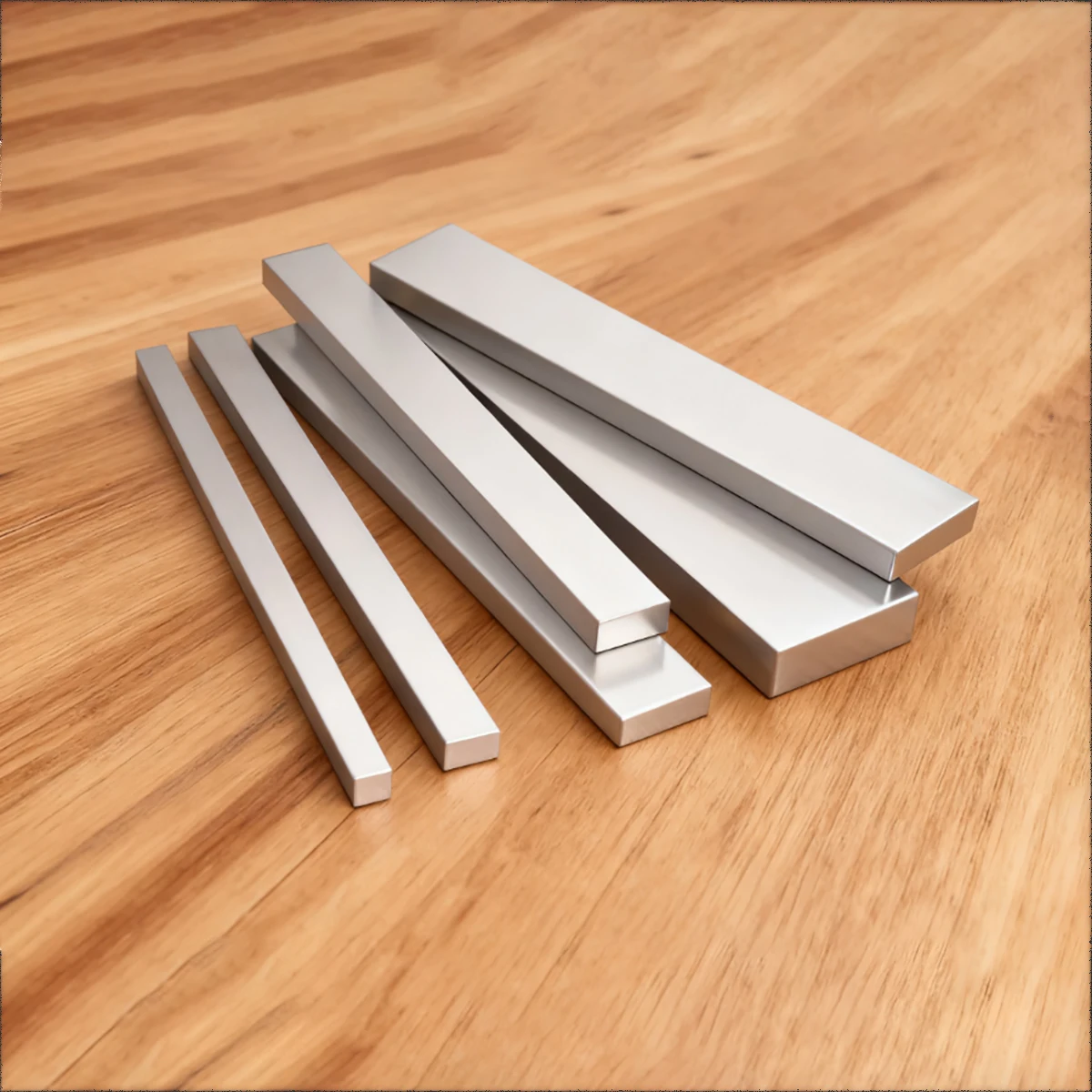 Length 500mm 304 Stainless Steel Square Bar 1.5/2/2.5/3/3.5/4/5/6/7/8/9/10-20mm Small Steel Bar