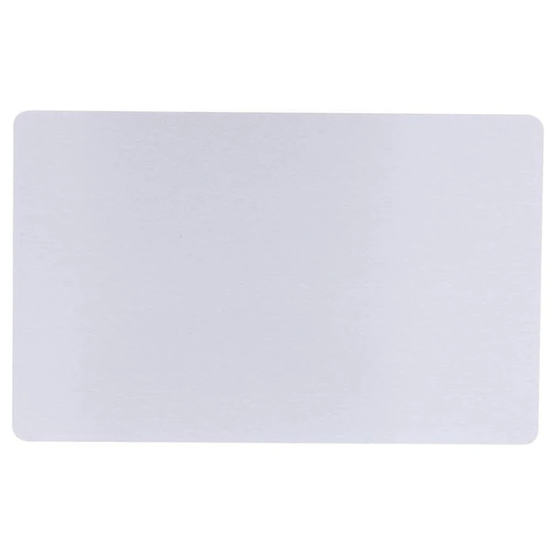 Blank Sublimation Metal Name Card Thick Laser Metal Name Card Printing Blank Business Card (Silver ) 100Piece