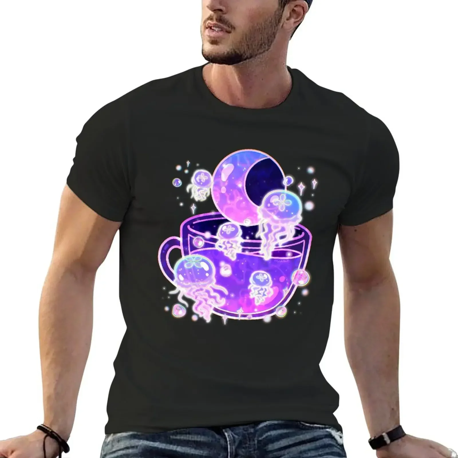 

Cosmic Jellyfish Teacup T-Shirt cheap stuff anime stuff customizeds customs tee shirts for men