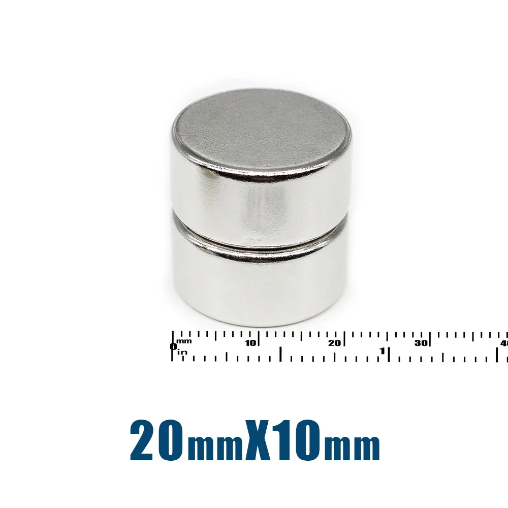 2/5/10/20pcs 20x10mm Powerful Magnets Permanent Round Magnet Neodymium Magnetic Super Strong Magnet