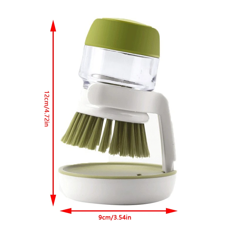 New Brush Pot Kitchen Accessories Pot Cleaning Tool Brush Decontamination Descaling Dishwashing Non-greasy Brush Pot Brush