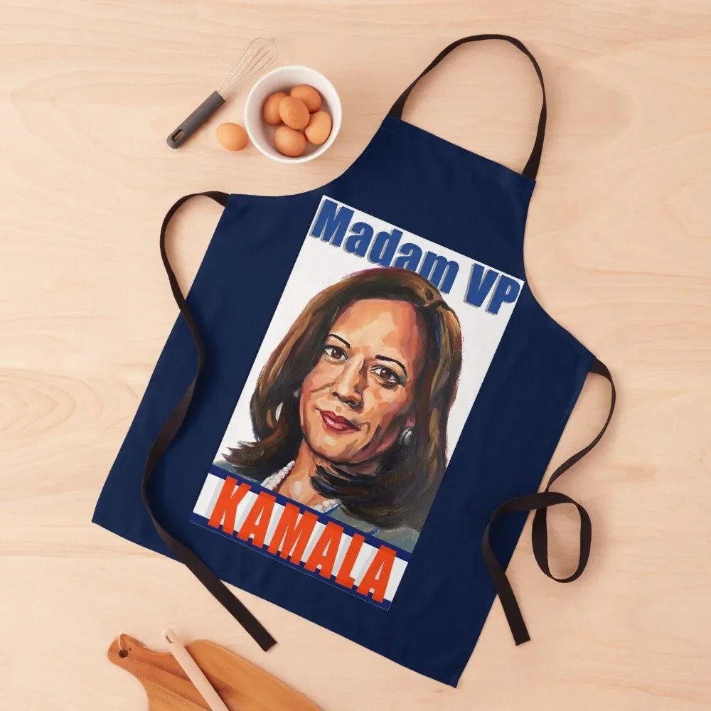 Kamala MVP Apron Ladies Customizable Kitchen Supplies Idea Goods kitchen girl Apron