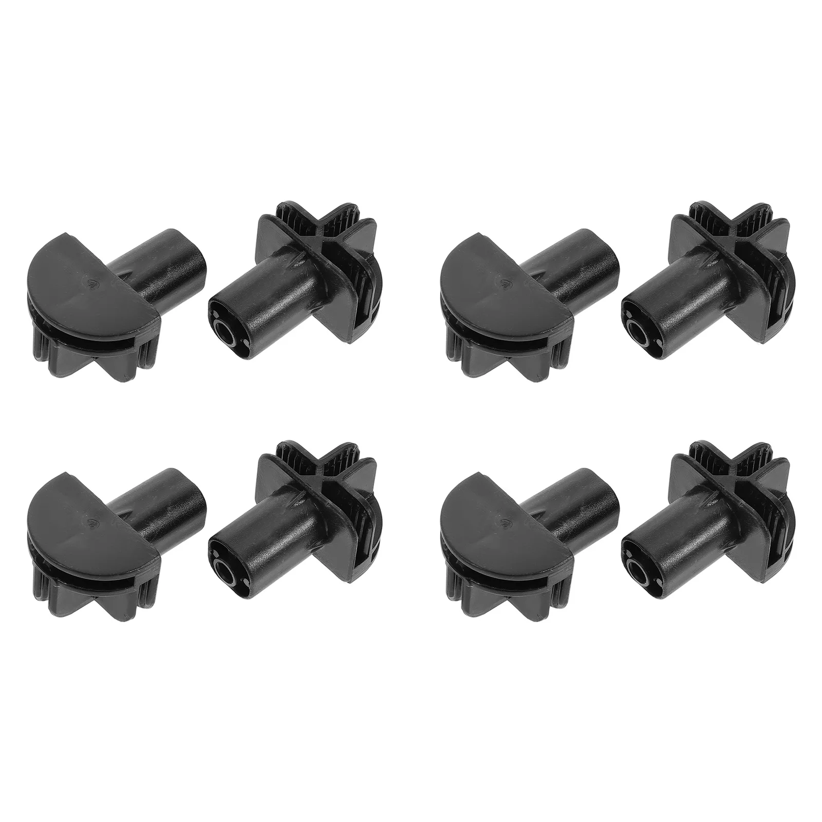

8Pcs Modular Closet Connector Buckles Plastic Clips for Wire Cube Storage Organizer Modular Shelves Interlocking DIY Assembly