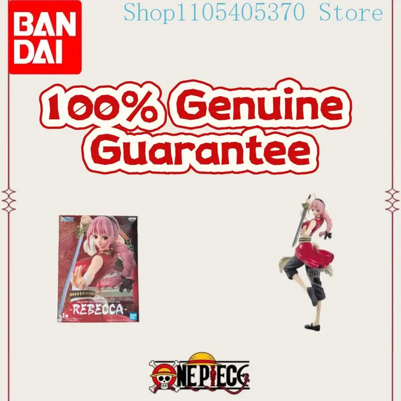 

In Stock Bandai Original One Piece Rebecca Banpresto Action Figure Model Doll Brand New Boxed Garage Model Toys