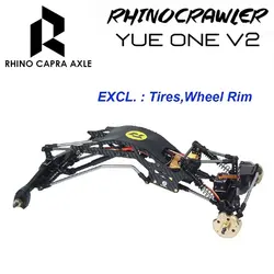 RhinoRC YUE ONE V2 Sporty Crawler Car, con AM32 Brushless Outrunner Motor Combo, per auto cingolate da competizione 1/10 fuoristrada