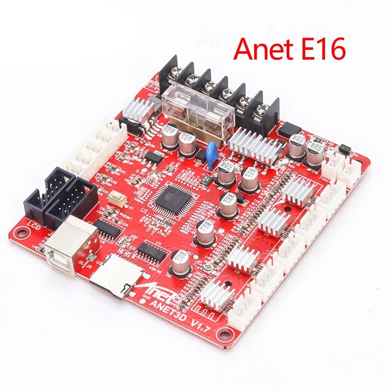 New Anet E16 Mainboard A1284-Base V1.7 Base Control Board Mother Board for RepRap 3D Printer Part 3D Printer Accessories