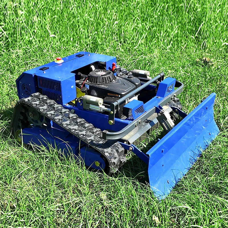 

Customized All-terrain Remote-controlled Lawn Mower with High-power Engine - Lawn Mower for Shredding Grass