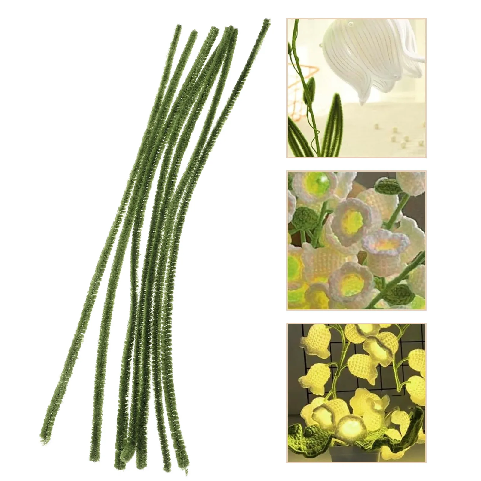 200Pcs Craft Twisting Sticks Simple Color Bendable Twisted Rods for DIY Crafting Handmade Accessories Bulk Material