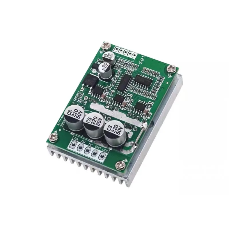 500W 15A Brushless Hall-less Motor Driver Board,DC12-36V High Power Speed Controller Forward Reverse