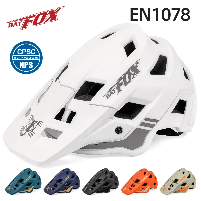 BAT FOX bike helmet casco bicicleta mtb Integrally-molded Ultralight mountain cycling helmet for men Women capacete ciclismo mtb