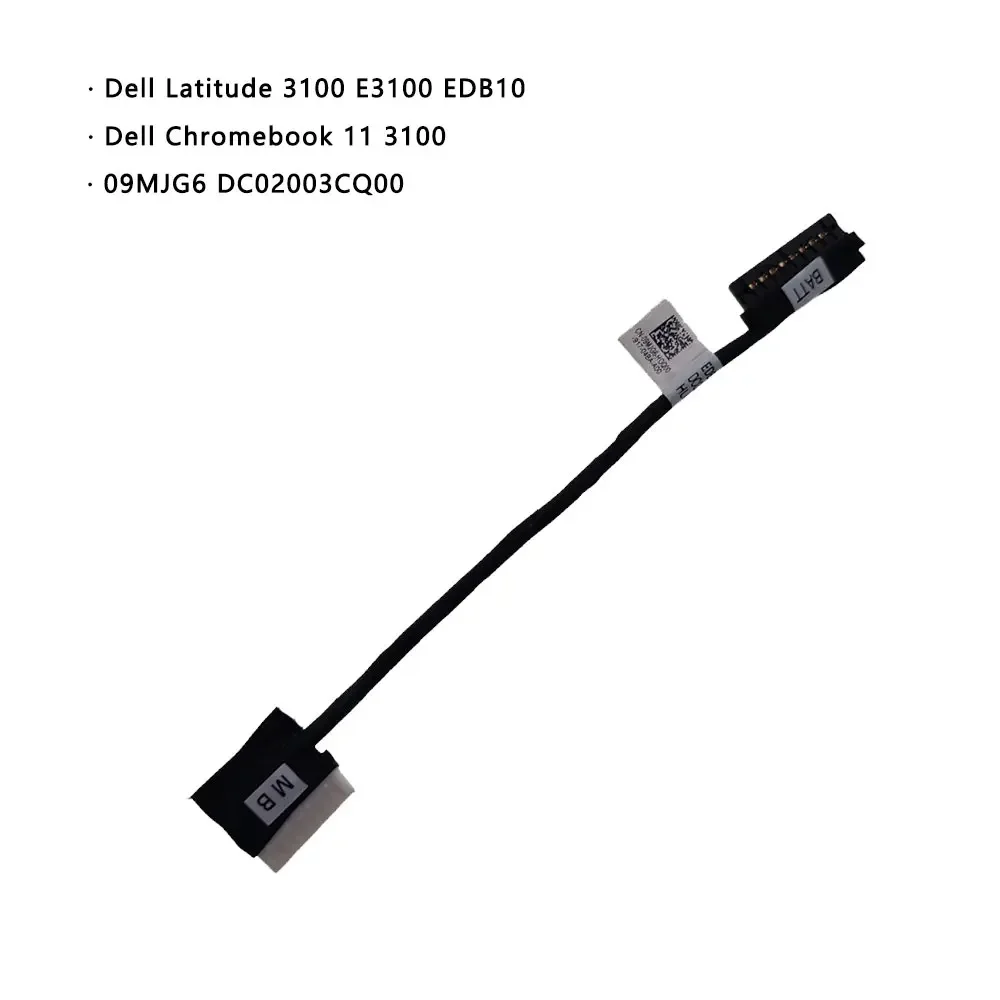 Câble flexible de batterie pour Dell Latitude 3100 E3100 EDB10 Chromebook 11 3100, ligne de connecteur de batterie d'ordinateur portable, 07PR30