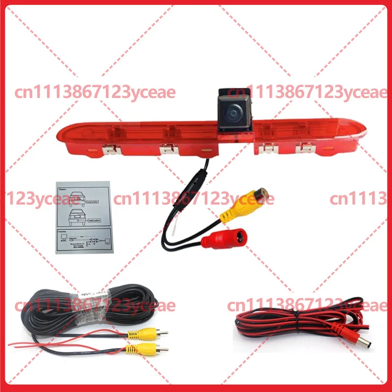 2pcs For Citroen Toyota Peugeot Brake Light Mounted Backup Camera Wide Angle Infrared Night Vision Waterproof