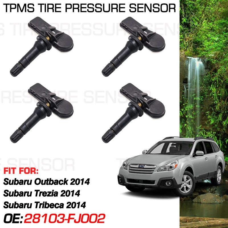 433MHz Car Tire Pressure Monitoring Sensor For Subaru Outback 5th gen Subaru Tribeca Subaru Trezia 2014 28103-FJ002 28103-FJ001