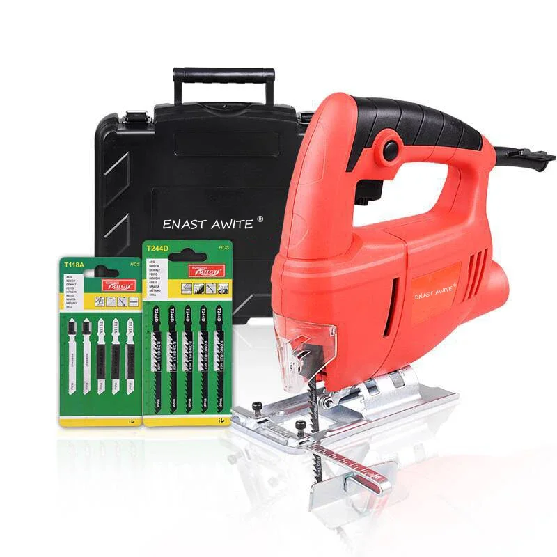 Variable Speed Power Saws Portable Multifunction Wood Cutting Hand Jig Saw Tools 600W Household DIY Electric Jig Saw Machine