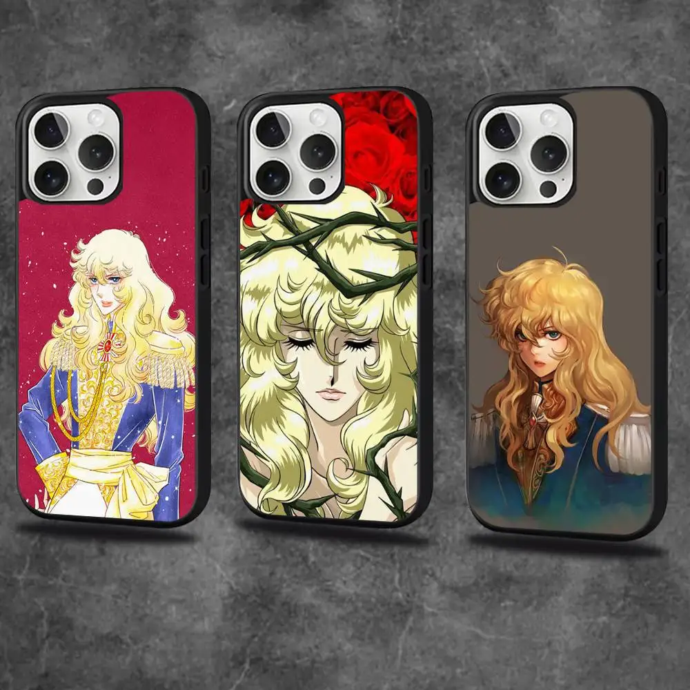 

Rose Of Versailles Oscar Phone Case For iPhone 17,16,15,14,13,12,11,Pro,Max,Plus,Mini,SE4,E Magnetic Magsafe Wireless Charging
