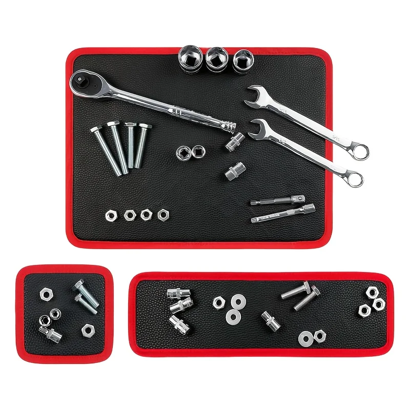 Double-sided tool mat, scratch-resistant tool storage mat, suitable for home, workshop, and car repair